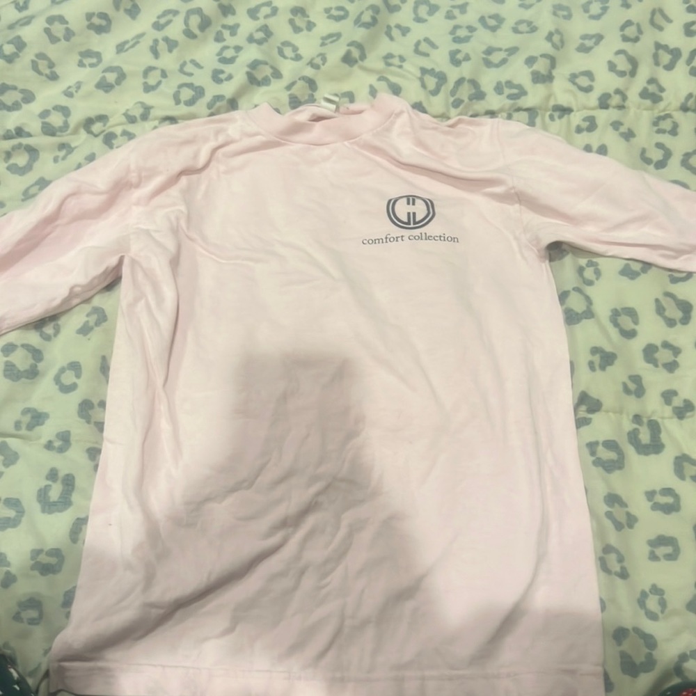 Pink Comfort Collection Long Sleeve Size S